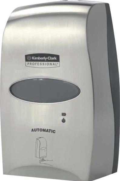 Image du produit Kimberly-Clark Clark Distributeur de savon 11329 argent Plastique avec capteur 1,2 l