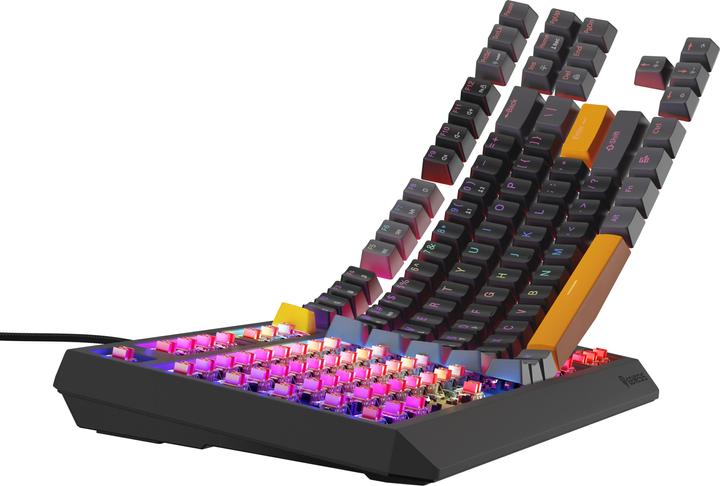 Produktbild Genesis Thor 230 TKL Anchor Gray Positive RGB Outemu Red (US, Kabelgebunden)