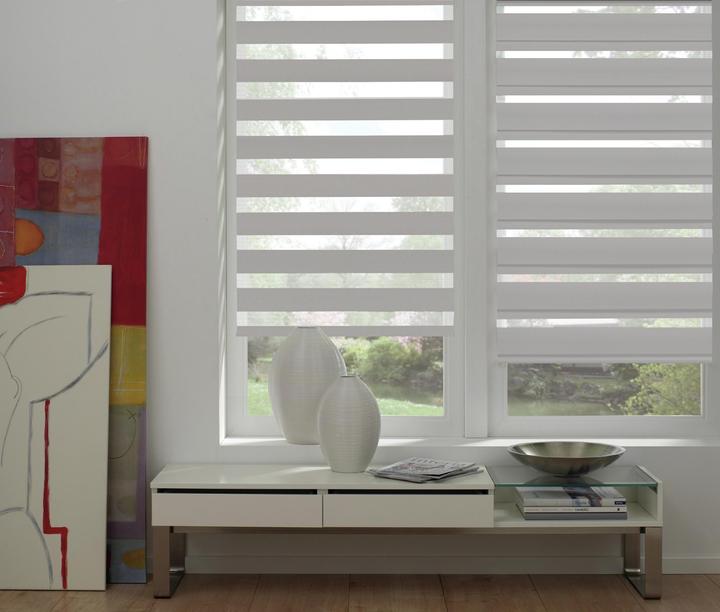 Actual product image Deco Company EASYFIX double roller blind (75 x 150 cm)