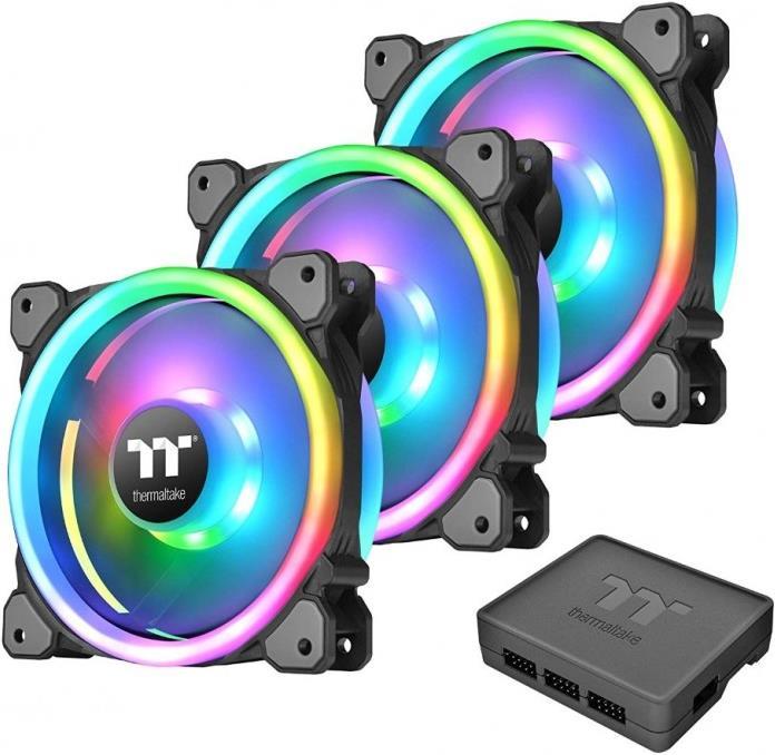 Actual product image Thermaltake TT Riing Trio 14 RGB (140 mm, 3 x)