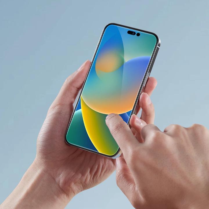 Produktbild PhoneLook Tempered Glass Schutzglas Display Schutzfolie Screen (1 Stück, Apple iPhone 16 Plus)
