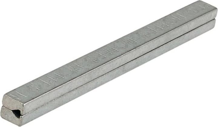 Hoppe Vierkantstift Profilstift Vierkant 8 x 160 mm Eisen verzinkt 2-teilig