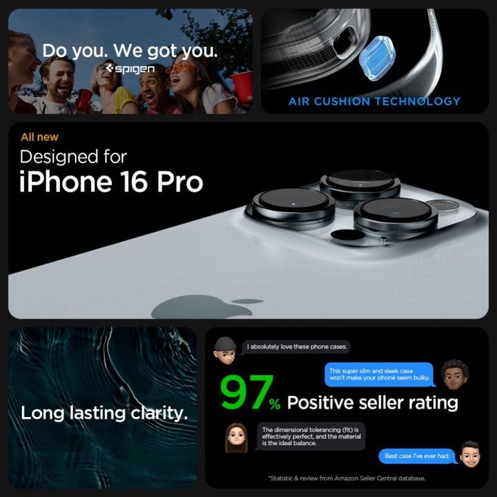 Actual product image Spigen Ultra Hybrid (Apple iPhone 16 Pro)