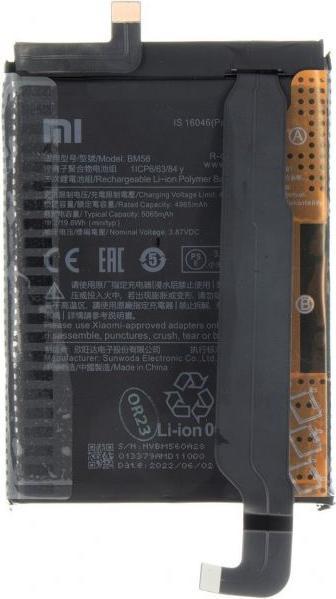 Actual product image Xiaomi BM56 original battery 5065 mAh (Service Pack)