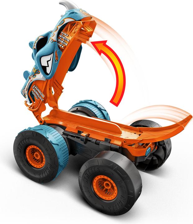 Actual product image Hot Wheels R/C MT Transforming Rhinomite