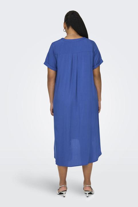 Actual product image Only Loose cut curvy blouse dress Shirt blouse dress (46)