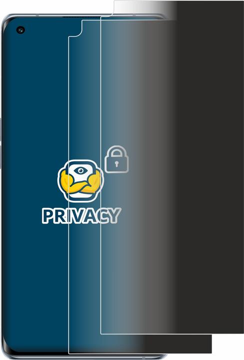 Actual product image BROTECT Anti-spy privacy film Blue light protection film (2 Piece, Oppo Reno 6 Pro 5G)
