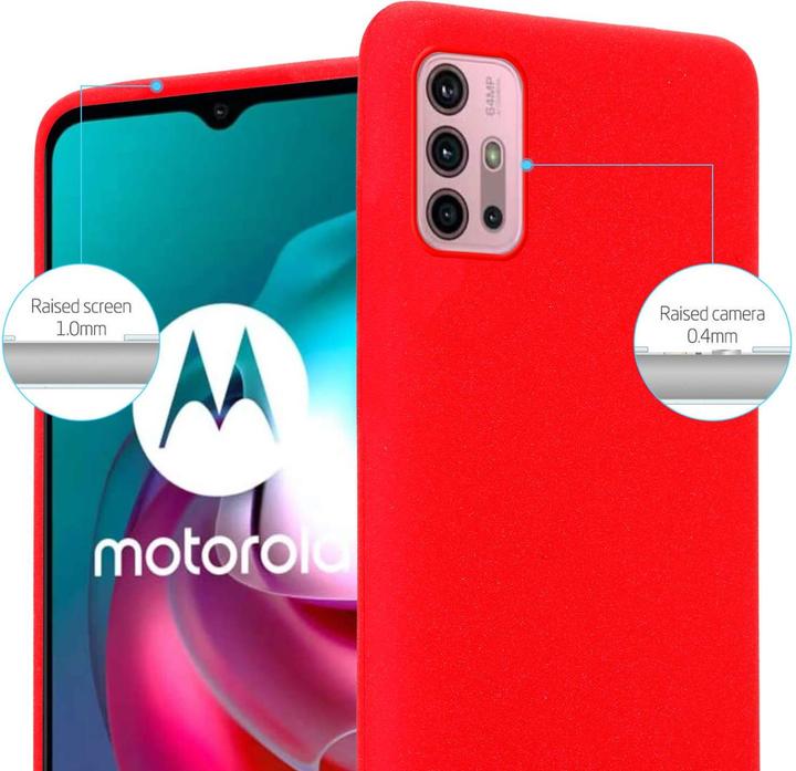 Produktbild Cadorabo TPU Frosted Hülle (Motorola Moto G10, Motorola Moto G30)
