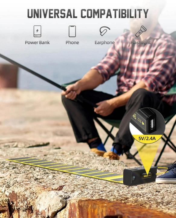 Actual product image Sharge Powerbank Solarpanel (12 W)
