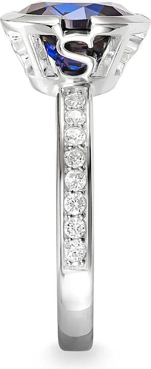 Image du produit Thomas Sabo Bague corindon syn. bleu foncé / zirconium TR2037-050-32 (52, Argent 925)