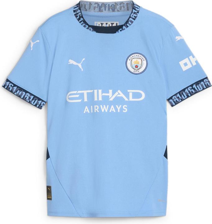 Puma Maglia MCFC Home Replica Jr