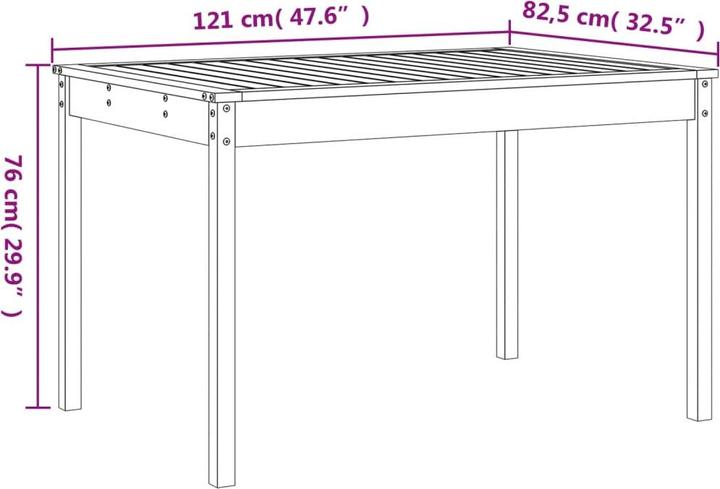 Actual product image VidaXL Gundel (82.50 cm)