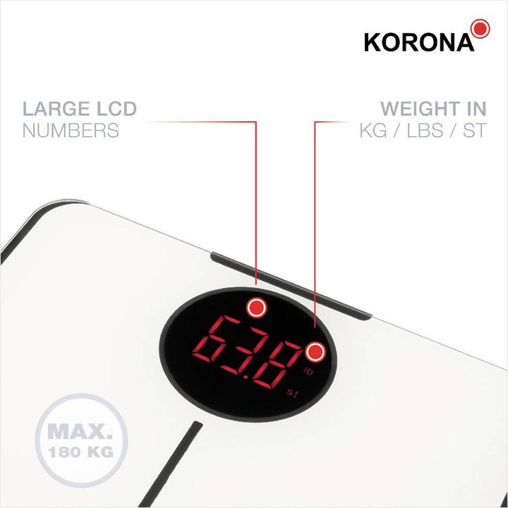 Produktbild Korona KOR Personenwaage Sabrina (180 kg)