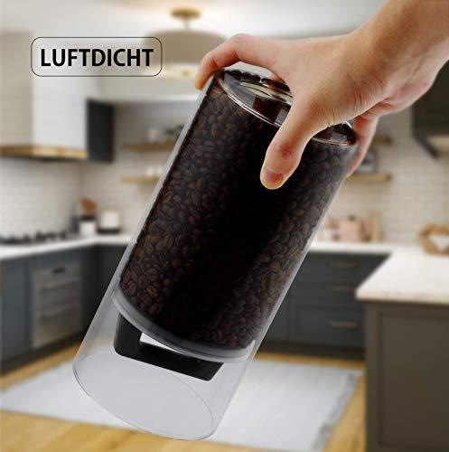 Actual product image Kitchen Storage jars with vacuum lid (2 l)