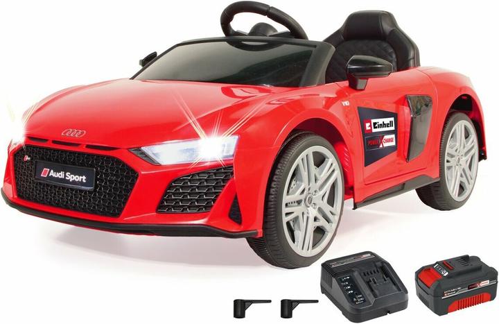 Jamara Ride-on Audi R8 Spyder 18V rot Einhell Power X-Change inkl. Starter Set (18 V)
