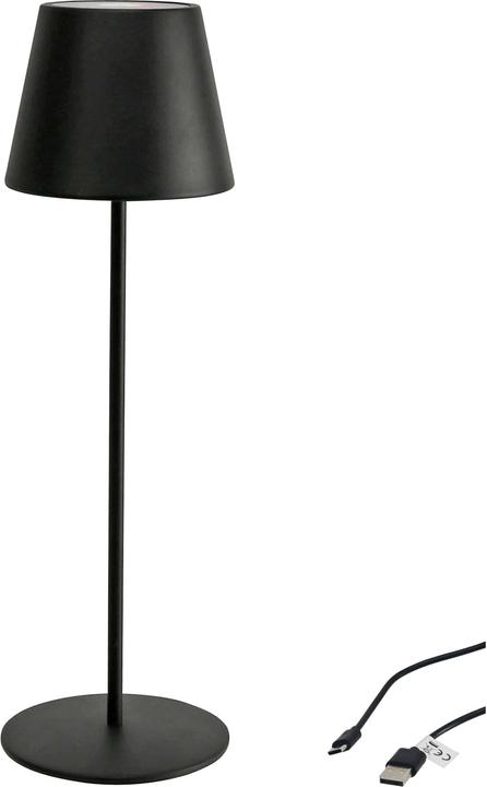 Actual product image DayLite LED-Tischleuchte PBG-1238, 4W, 200lm, RGBW, Akku, schwarz (200 lm)