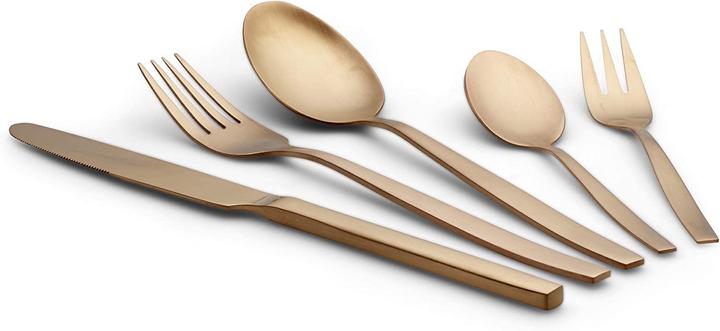 Image du produit Echtwerk Couverts de table Positano Bronze Edition 30 pièces (30 pièce(s), Set de couverts)