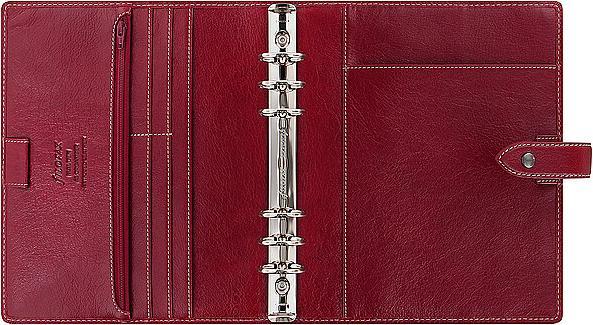 Actual product image Filofax Agenda MALDEN PERSONAL PERSONAL bordeaux (German)