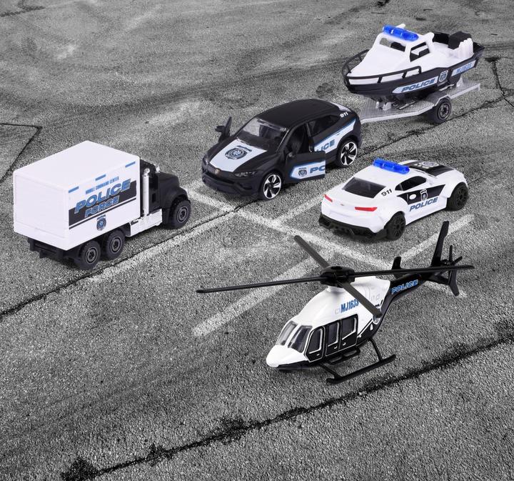Produktbild Majorette Police Force 4 Pieces Giftpack