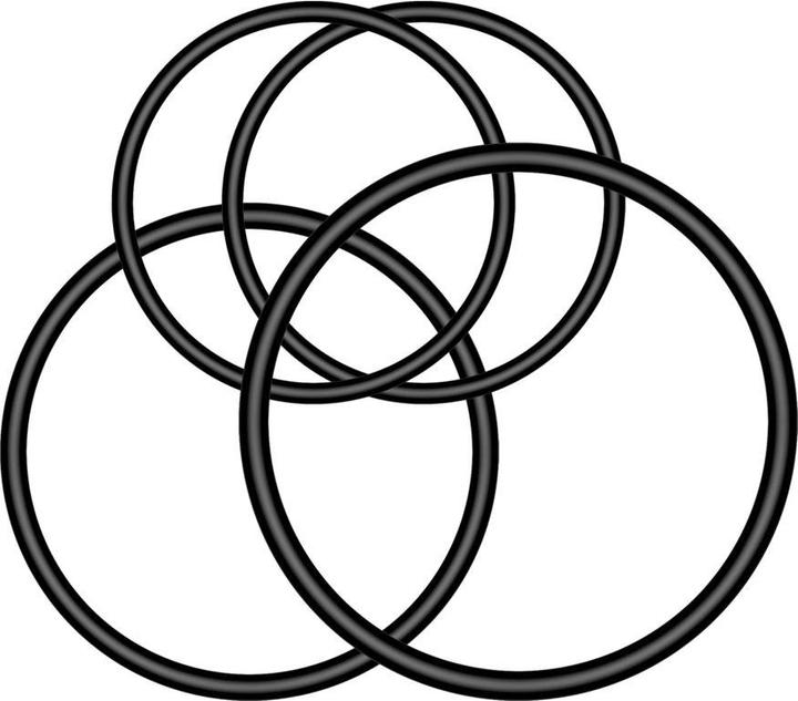 Garmin O-ring per staffa manubrio Aero-Kombi