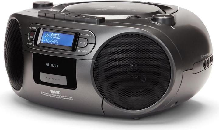 Actual product image Aiwa BBTC-660DAB/MG (DAB+, FM, Bluetooth)