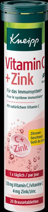 Image du produit Kneipp Vitamine C, Zinc (20 pièce(s), Cachets)