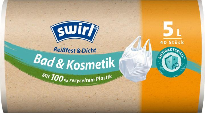 Actual product image Swirl Bath & Cosmetics bin liners 5 l, 40 pieces (40 x, 5 l)