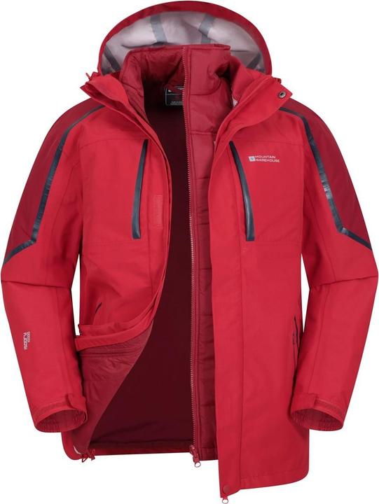 Immagine prodotto Mountain Warehouse Uomo Zenith Extreme III 3 in 1 Giacca imbottita (XS)