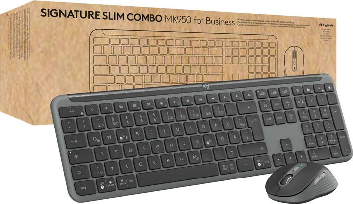 Produktbild Logitech Signature Slim Combo MK950 (CH, Kabellos)