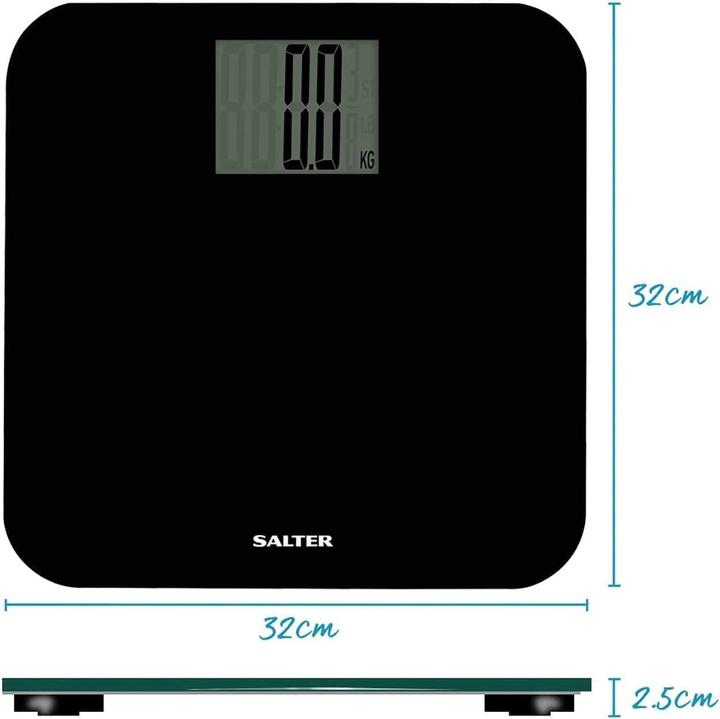 Actual product image Salter 9049 BK3R (250 kg)