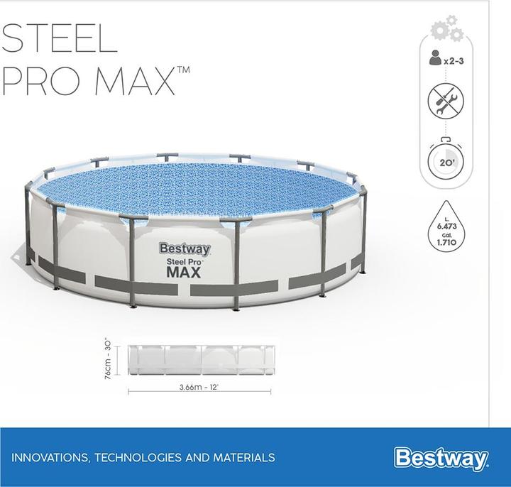 Actual product image Bestway Steel Pro Max (Ø 366 x 76 cm)