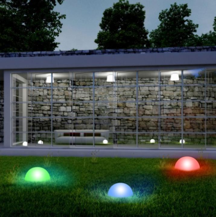 Produktbild Grundig Solar Bodenleuchte Ø15cm 5St.