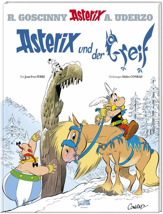 Image du produit Asterix 39: Asterix und der Greif (Allemand, Jean-Yves Ferri, Didier Conrad, 2021)