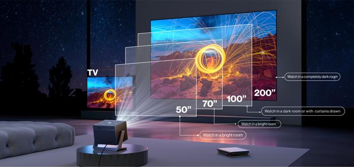 Image du produit BladeCine Cube 600 Gris (Full HD, 600 lm)