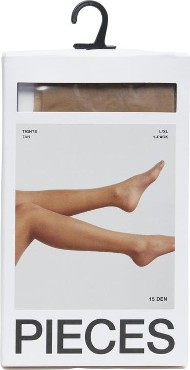 Actual product image Pieces Pcnew Nikoline 15 Den Tan Tights Noos (15 DEN, L/XL)