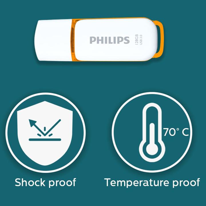 Image du produit Philips édition neige (128 Go, USB-A)