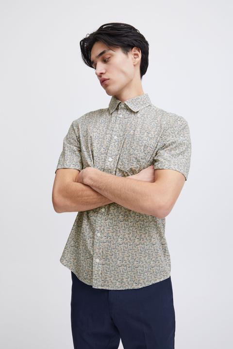 Actual product image Casual Friday CFAnton SS AOP leaves shirt 20505069 (XL)