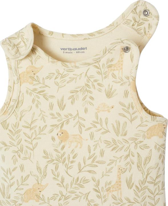 Produktbild Vertbaudet Bio-Kollektion: Baby Geschenk-Set aus Body, Latzhose & Mütze (56)