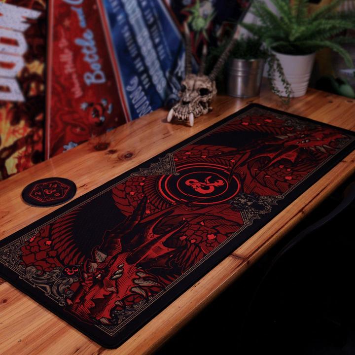 Immagine prodotto Fanattik Dungeons & Dragons set sous-mains revêtu & sous-verre Graphic