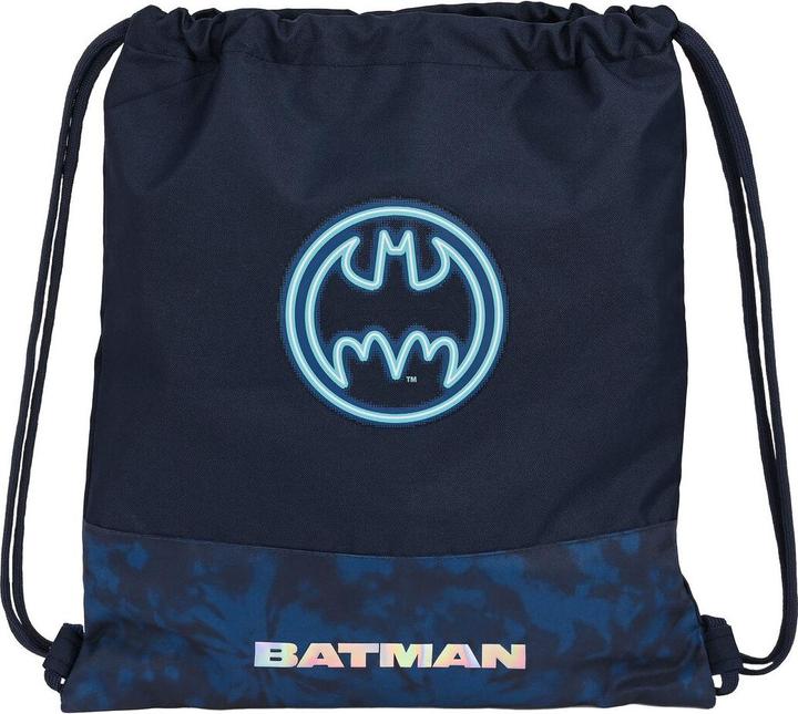 Batman Rucksacktasche mit Bändern Legendary Marineblau 35 x 40 x 1 cm