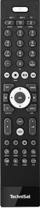 TechniSat TechniControl DVR401B (Gerätespezifische Fernbedienung, Infrarot)