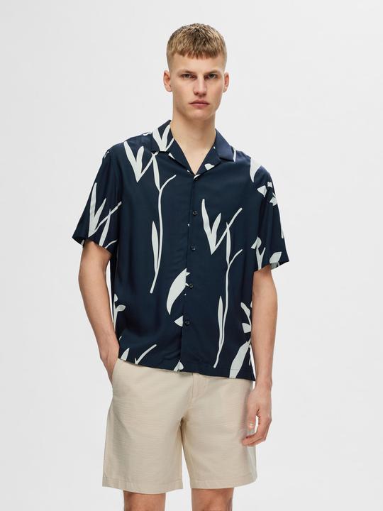 Image du produit Selected Homme Chemise à manches courtes imprimée (L)