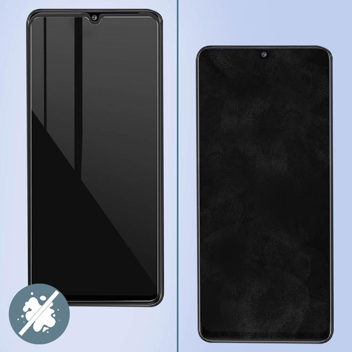 Actual product image Avizar bulletproof glass, glass protective film, protective glass (1 Piece, Samsung Galaxy M22)