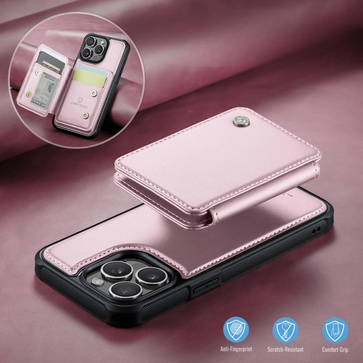 Actual product image Cover-Discount iPhone 16 Pro - 2-in-1 back cover with credit card holder (Apple iPhone 16 Pro)
