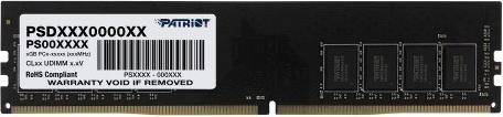Produktbild Patriot DDR4 32GB 3200MHz Bulk Hynix Chip (1 x 32GB, 3200 MHz, DDR4-RAM, DIMM)