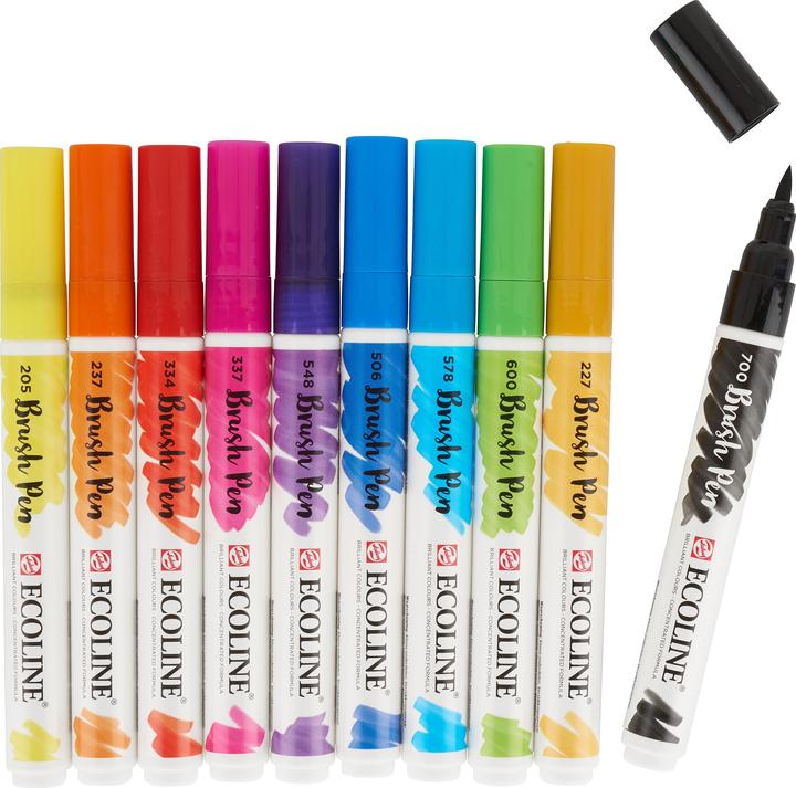 Produktbild Talens Ecoline (Mehrfarbig, 10 x)