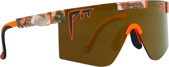 Pit Viper The Actual Bush Original Polarized Gold Wide (grün-orange-braun, Gold)