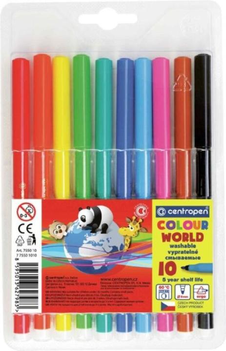 Centropen Marker 10 Farben (Multicoloured)