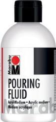Actual product image Marabu Pouring Fluid (White, 500 ml)