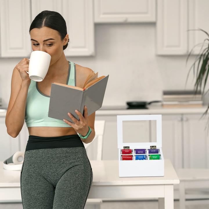 Actual product image Relaxdays Tea box